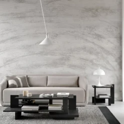 Abstract side table
