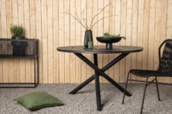 Alma Runda Matbord ⌀120 Black