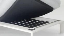 Anagram Sofa 330cm modulsoffa/divansoffa grå inkl avlångt bord