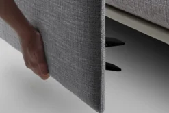 Anagram Sofa 330cm modulsoffa/divansoffa grå inkl runt bord