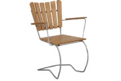 56:an galvad/teak karmstol