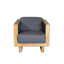 Angle loungefåtölj