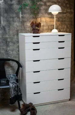 AOKO Byrå 7 Lådor Beige