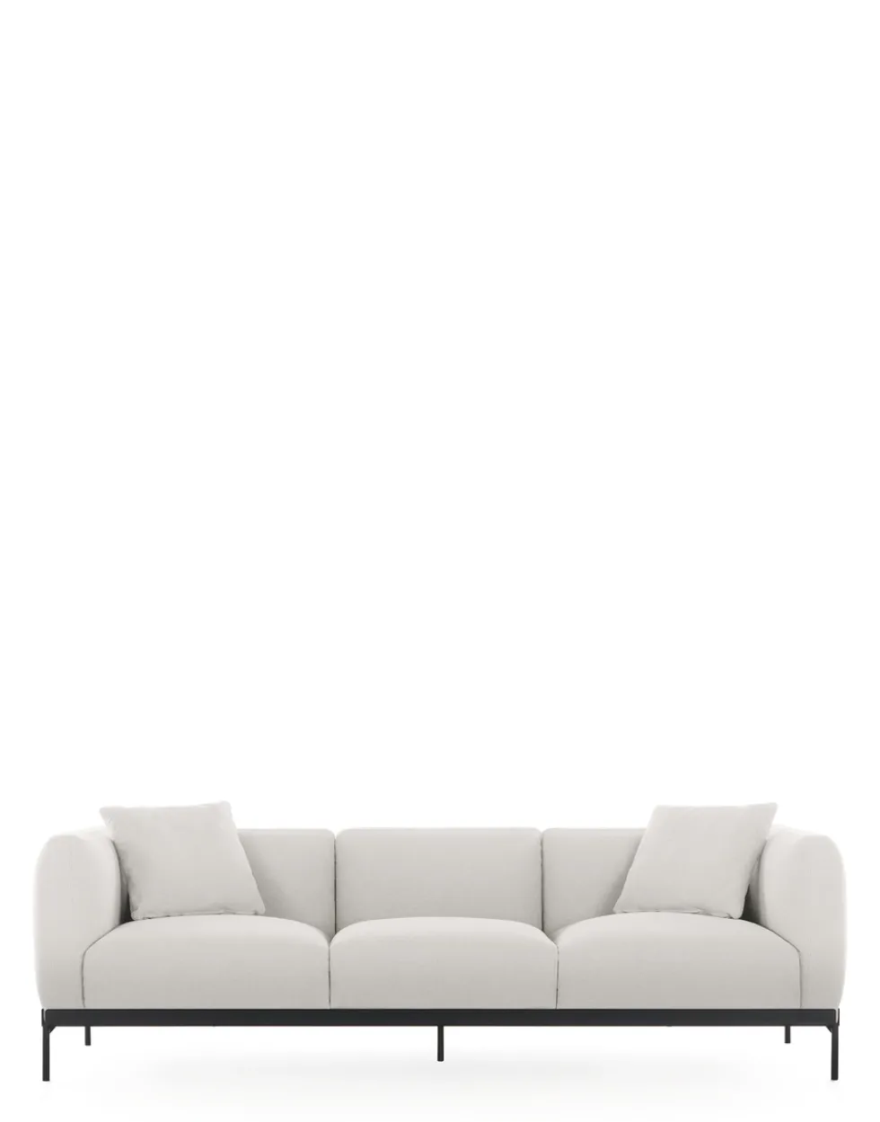 Asia 3-sits Soffa Cotone Plain