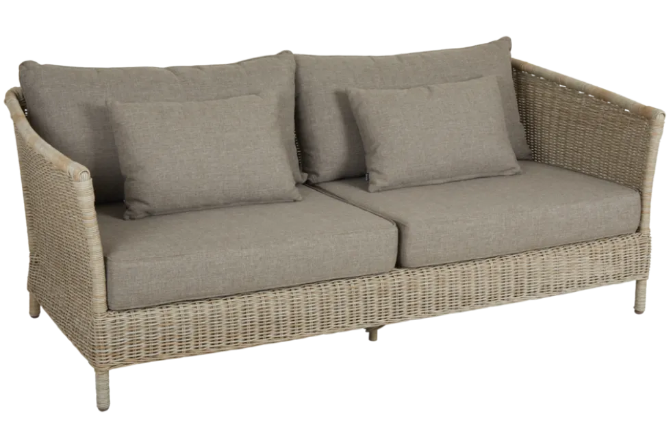 Aster beige 3-sitssoffa