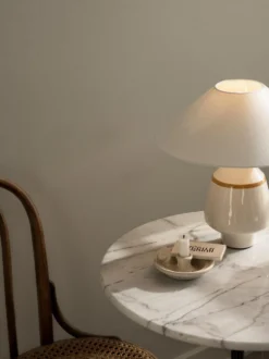 Becky Table – Bordslampa White/Mustard