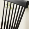 BIRKA Stol svartlack
