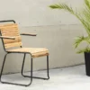 Bois Matstolar Black