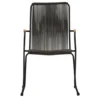 Bois Matstolar Dark Grey