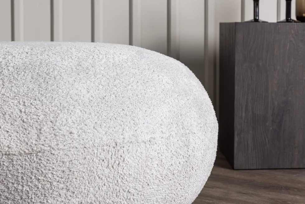 Bologna Puff 74 x 40 x 74 Light Grey