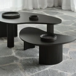 Boomerang coffee table 125
