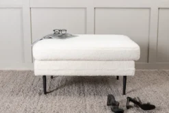 Boom Ottoman 70 x 49 x 90 White