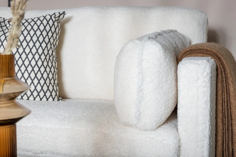 Boom 3-sits soffor White