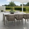 Bord Hillerstorp Jet set 90 x 220 cm Beige