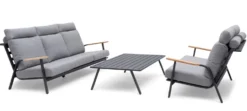 Bord Hillerstorp Kungshult 81 x 140 cm Grå