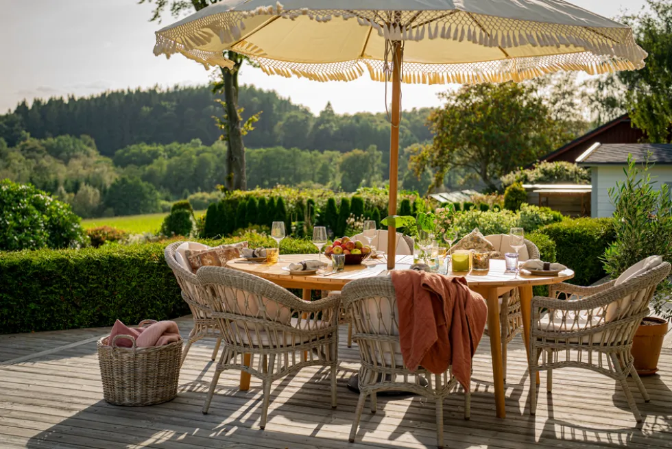 Bord Hillerstorp Sandhammaren 220 cm Natur
