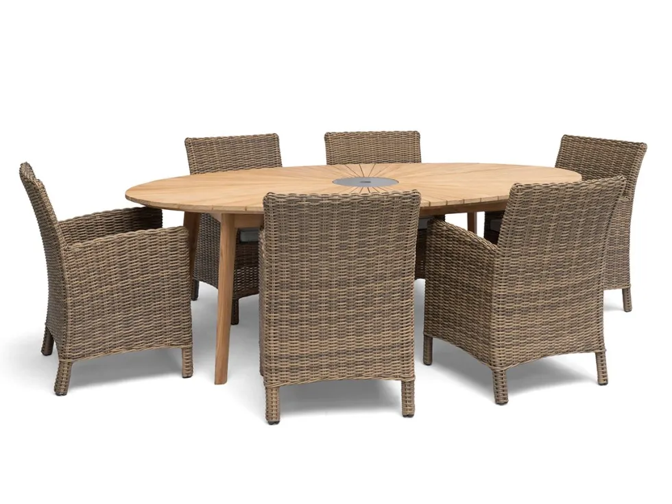 Bord Hillerstorp Sandhammaren 220 cm Natur