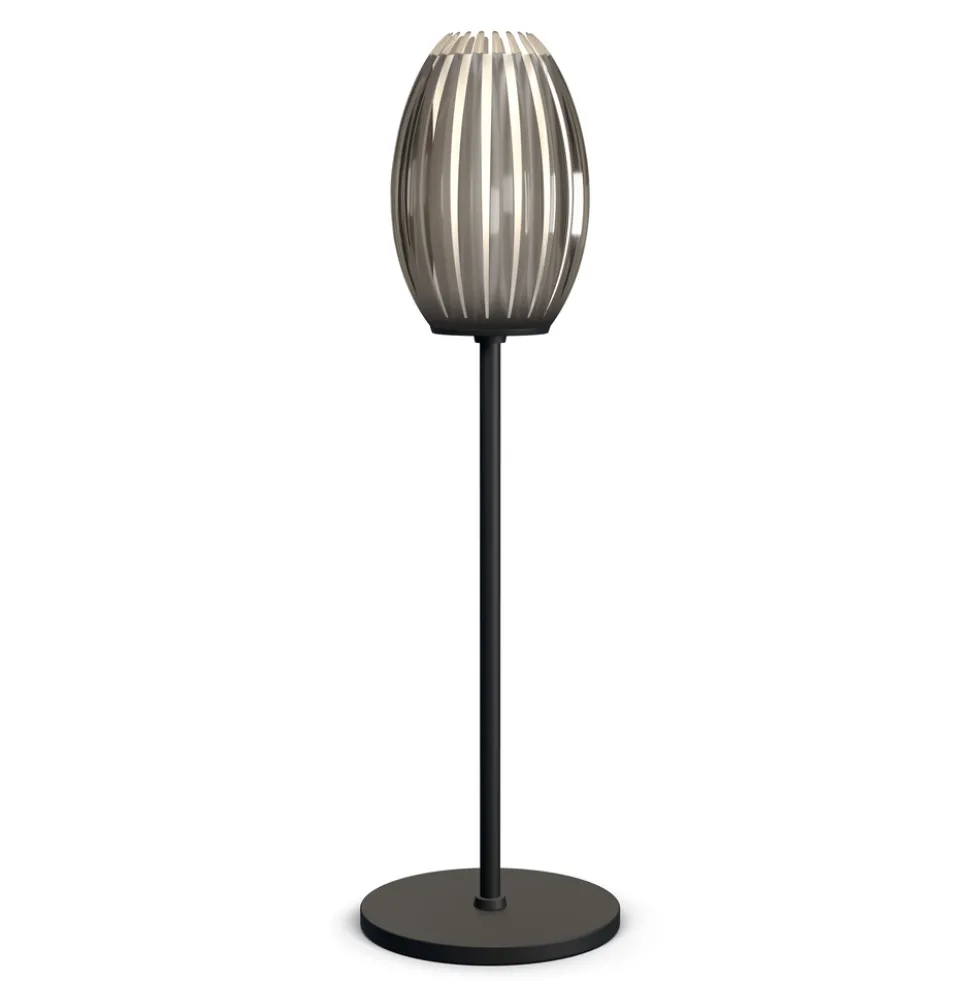 Bordslampa Tentacle 50cm svart/rökfärgad
