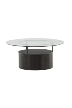 Bovall Soffbord ⌀90 Black