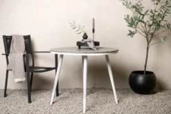 Break Runda Matbord ⌀90 Grå