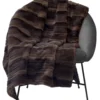 Browny Pläd Medium Chocklad