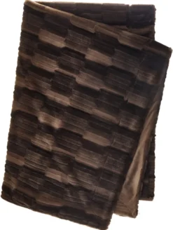 Browny Pläd Medium Chocklad