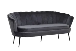 Calais 3-sitssoffa 78 x 79 x 180 – Polyester Velvet