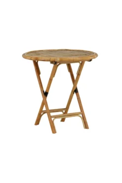 Cane Cafebord ⌀80 Nature