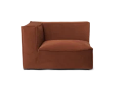 Catena Armstöd L S400 Rich Velvet – Rost Soffa