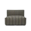 Catena Center L100 Louisiana – Sand/Svart Soffa