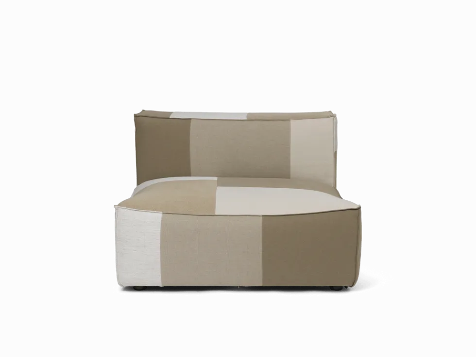 Catena Center L100 Patchwork – Natur/Off-Whitewhite Soffa