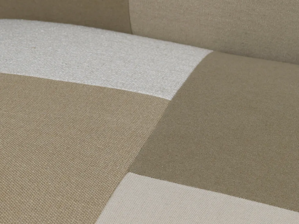 Catena Center L100 Patchwork – Natur/Off-Whitewhite Soffa