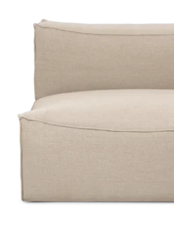 Catena Center L100 Rich Linen – Natural Soffa