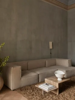 Catena Center L100 Rich Linen – Natural Soffa