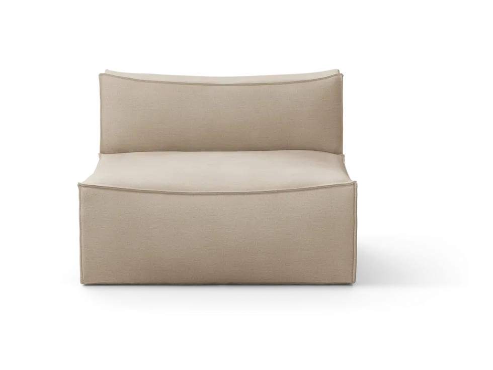 Catena Center L100 Rich Linen – Natural Soffa