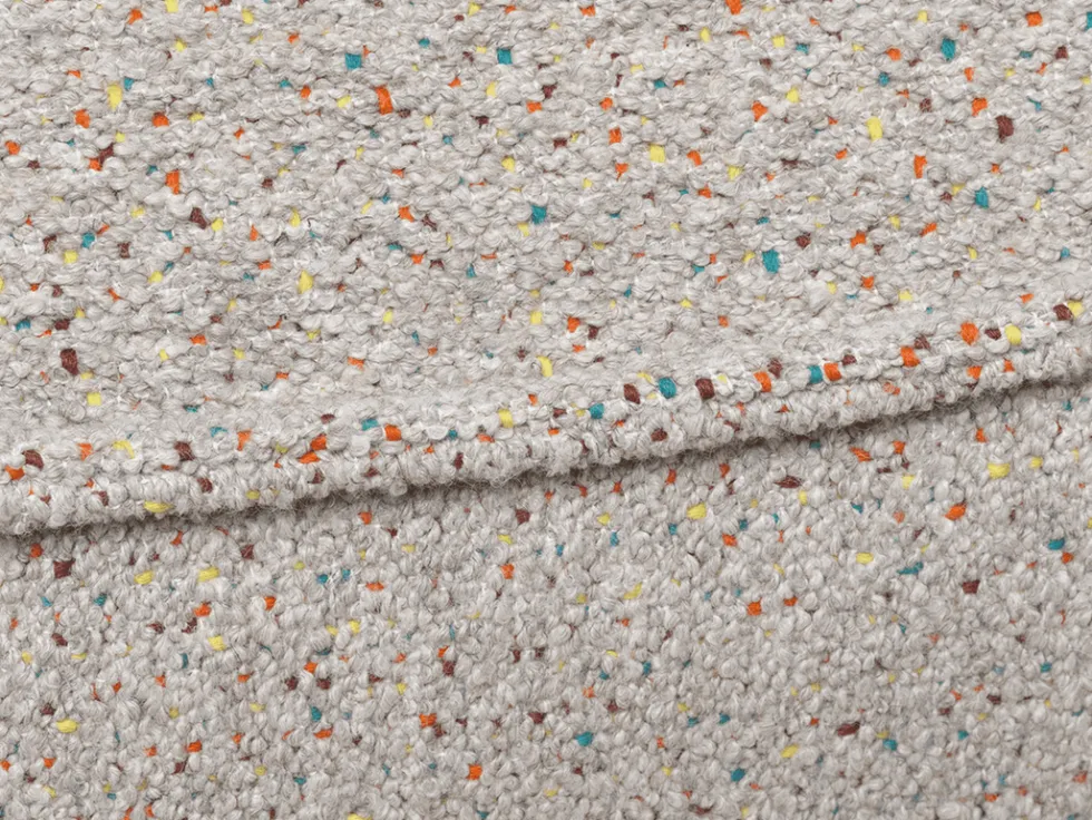 Catena Corner L200 Confetti Bouclé – Ljusgrå Soffa