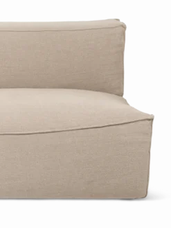 Catena Open L L300 Rich Linen – Natural Soffa