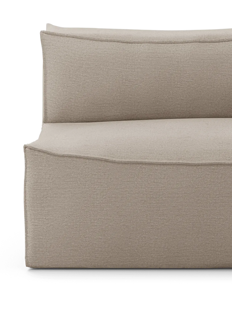 Catena Open R S301 Bomull L – Natural Soffa