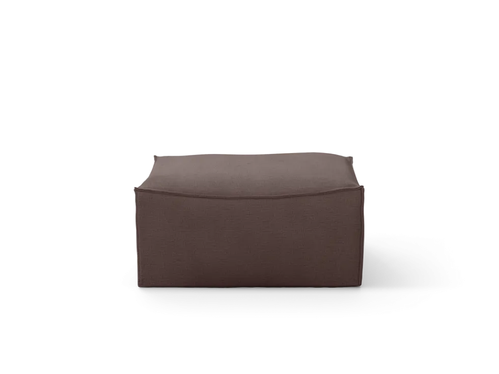 Catena Pouf Sq S500 Hot M – Brun Fotpall