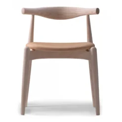 CH20 Elbow chair stol såpad ek
