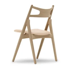 CH29P Sawbuck chair stol vitoljad ek