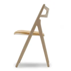 CH29 Sawbuck chair stol svartlack