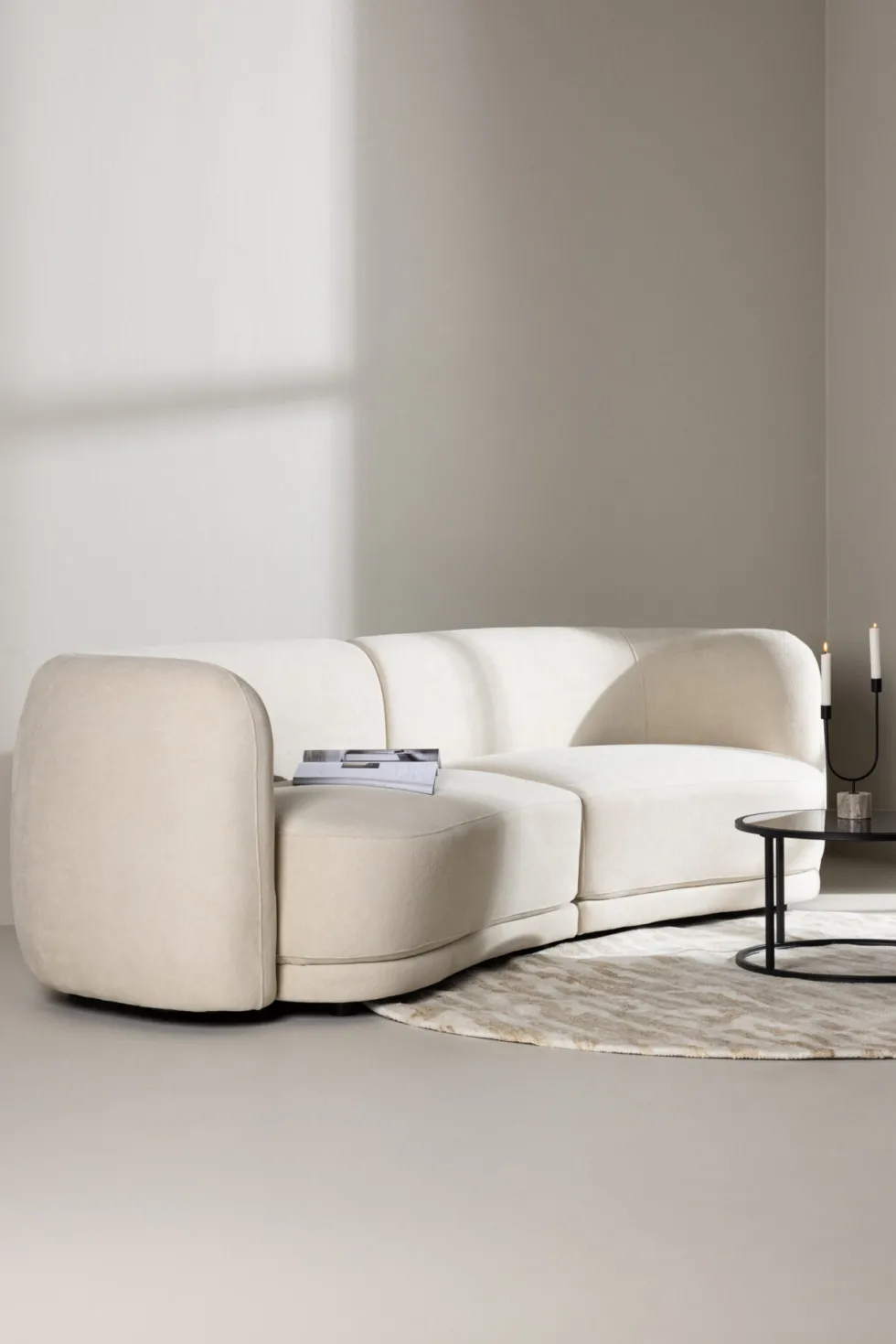 Cielo 3-sits soffor White