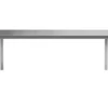 Cilo Rektangulära Matbord 210 x 95 Silver