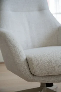 Conroe Fåtölj – Leigh #101 Ljusbeige (74 cm)