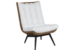 Covelo med dyna loungefåtölj