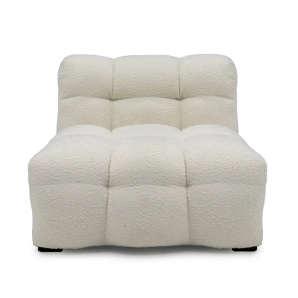 Cream divansoffa