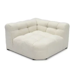 Cream divansoffa