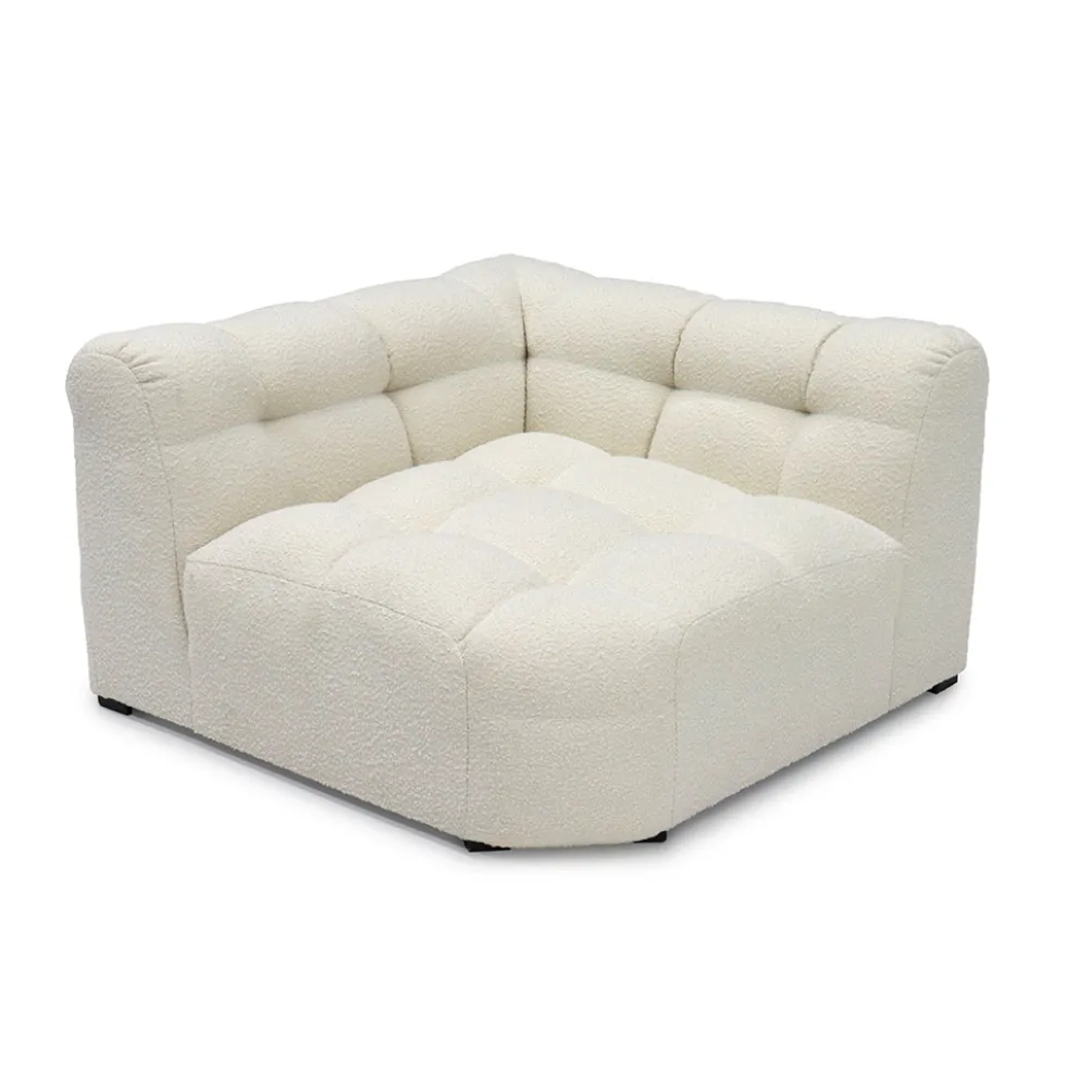 Cream divansoffa