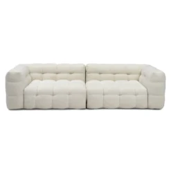 Cream divansoffa